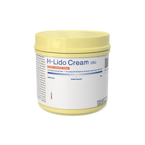 H-Lido Cream Lidocaine 10.56% 500 grame