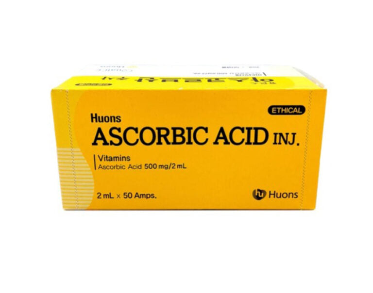 Huons Acid Ascorbic 500mg/2ml 2ml x 10 fiole