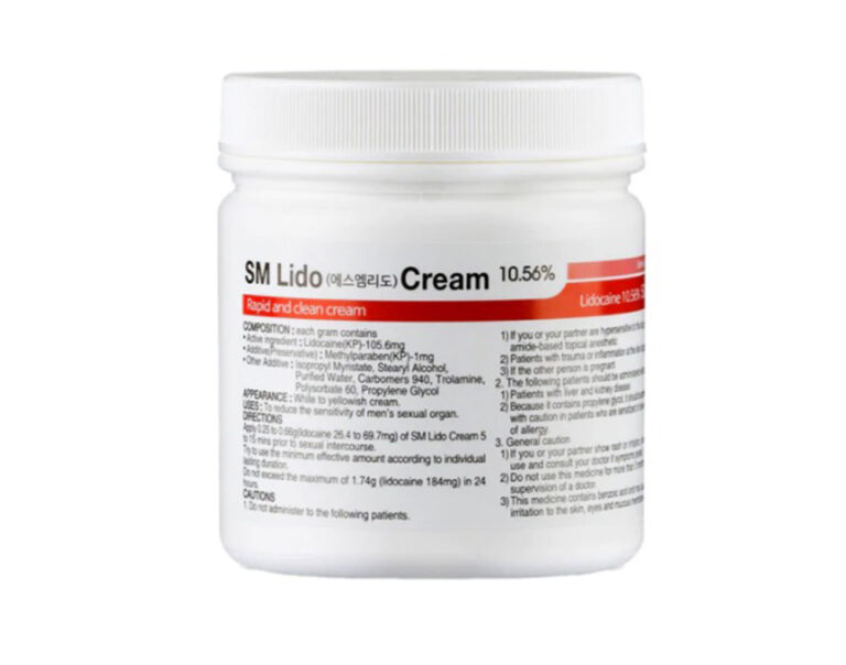 SM Lido Cream 500g – Cremă anestezică